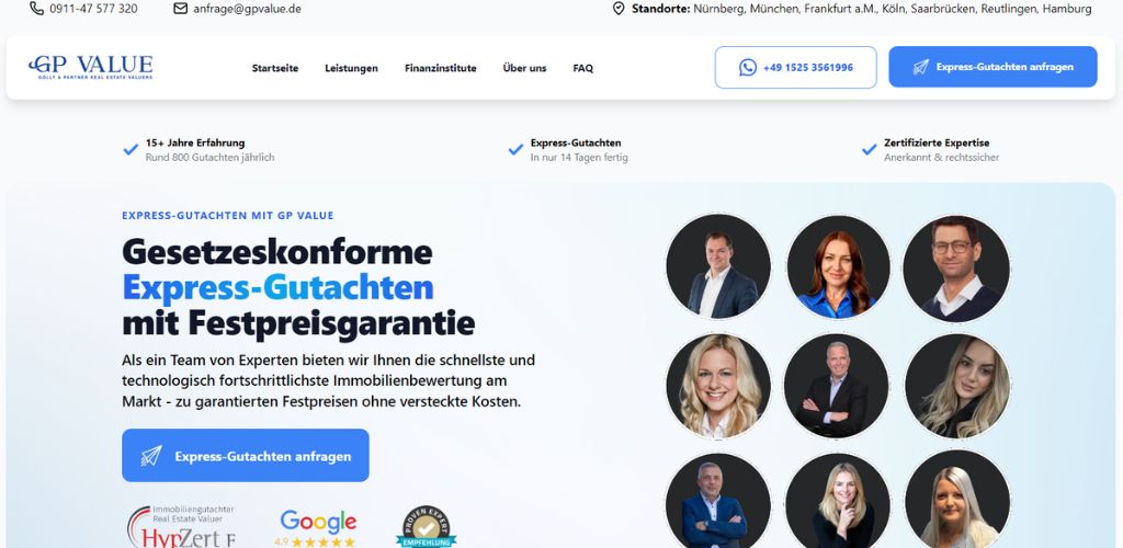 beste immobilienbewertung in fürth gp value