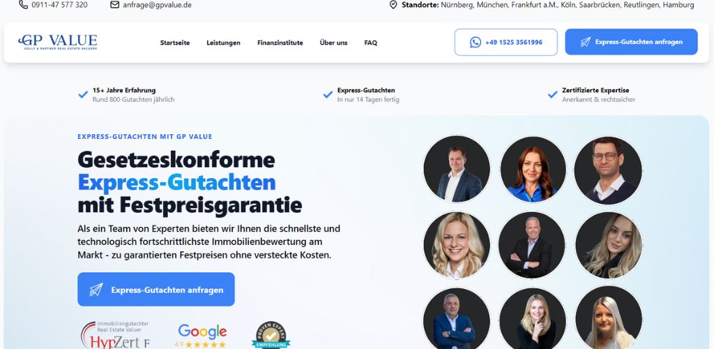 beste immobilienbewertung in passau gp value