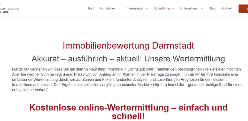 immobilienbewertung in darmstadt bti immobilien