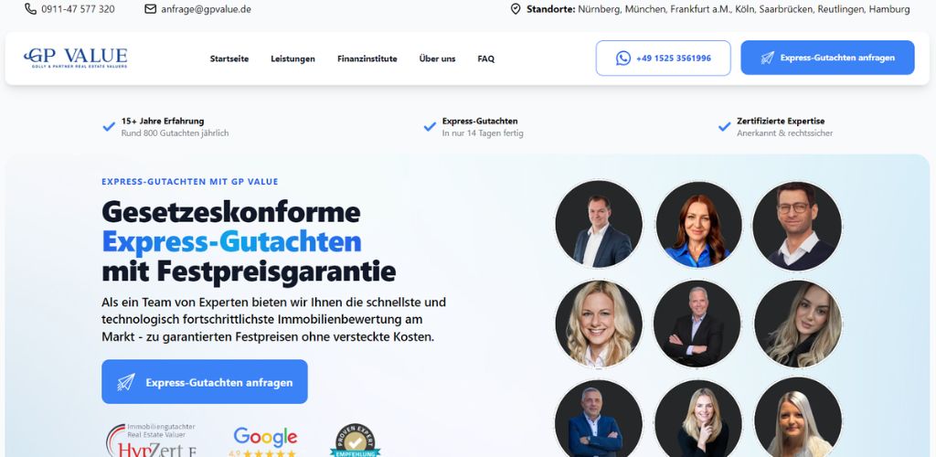 beste immobilienbewertung in wuppertal gp value
