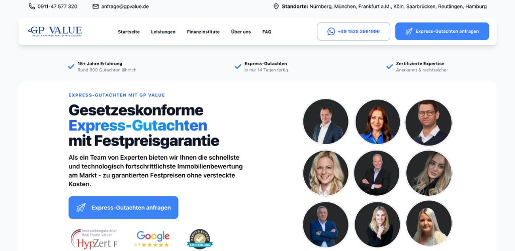 beste immobilienbewertung in mannheim gp value