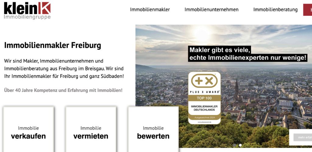 immobilienbewertung in freiburg im breisgau klein immobiliengruppe
