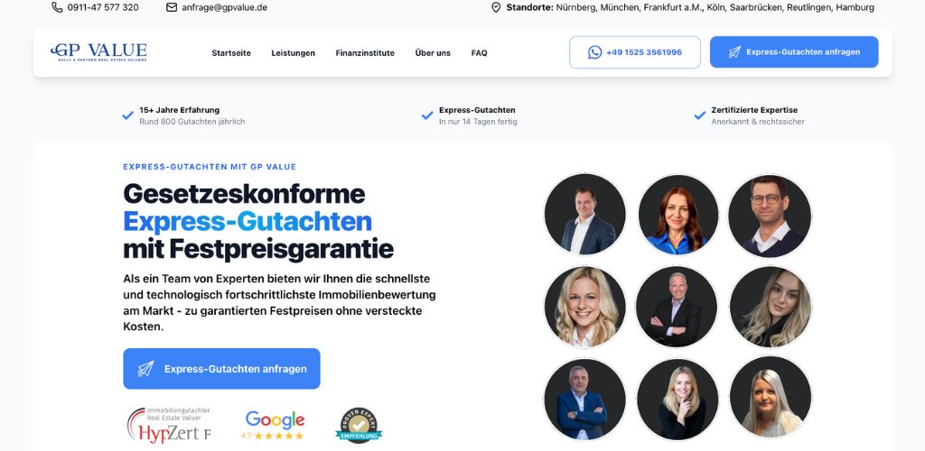 besten immobiliengutachter in nordrhein-westfalen gp value