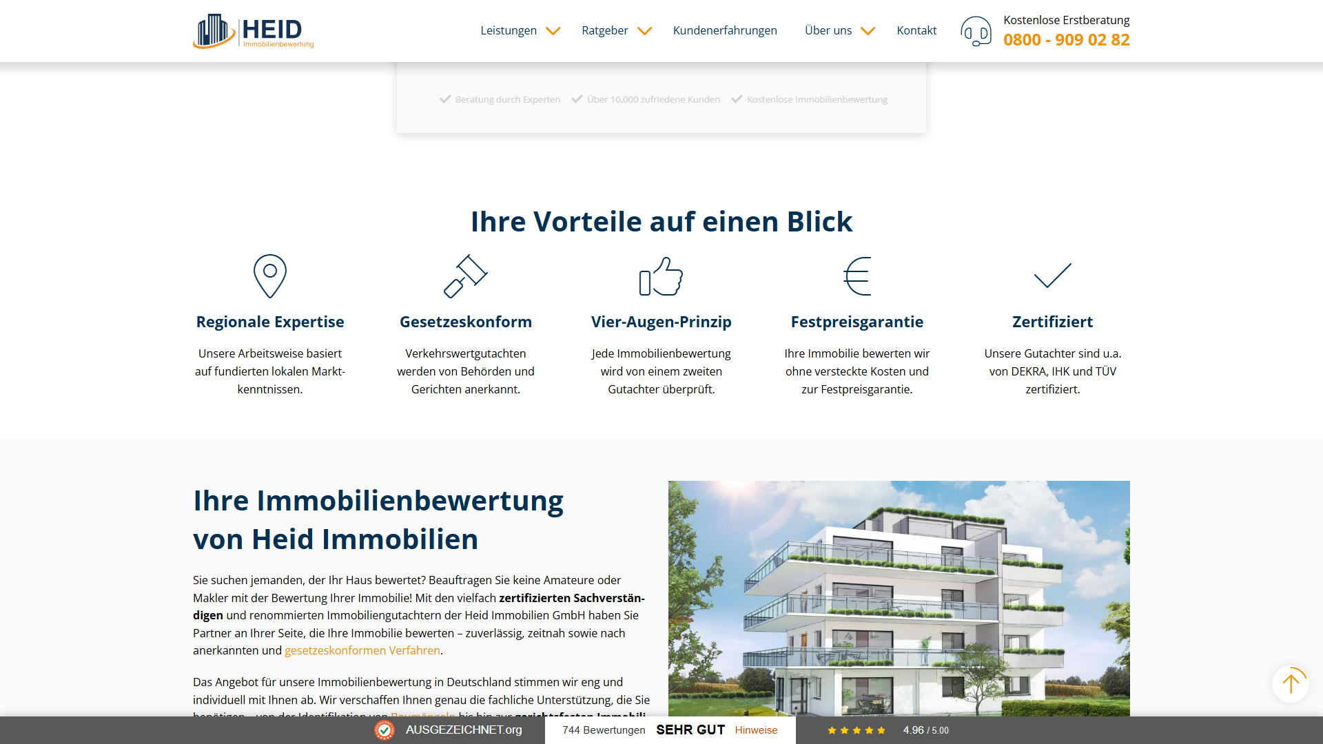 HEID Immobilienbewertung GmbH Immobiliengutachter Schleswig-Holstein