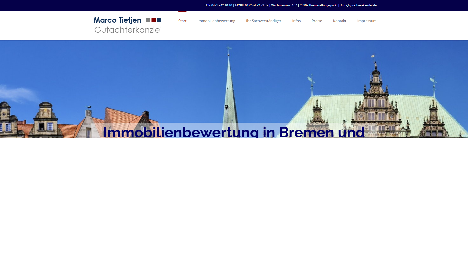 Marco Tietjen Immobilien und Gutachten GmbH & Co.KG Immobiliengutachter Schleswig-Holstein