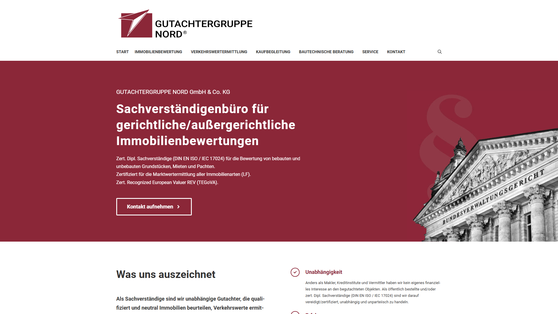 GUTACHTERGRUPPE NORD GmbH & Co. KG Immobiliengutachter Schleswig-Holstein