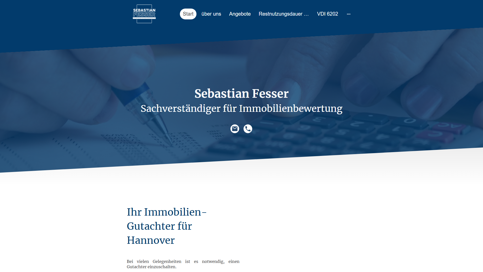 Sebastian Fesser, Sachverständigenbüro Immobilienbewertung Hannover