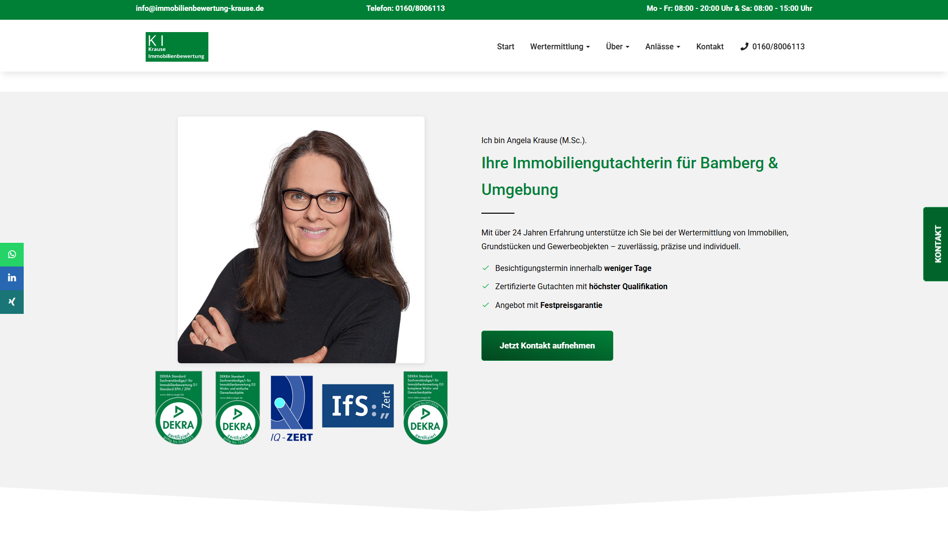 Immobilienbewertung Bamberg - Angela Krause Immobilienbewertung Bamberg