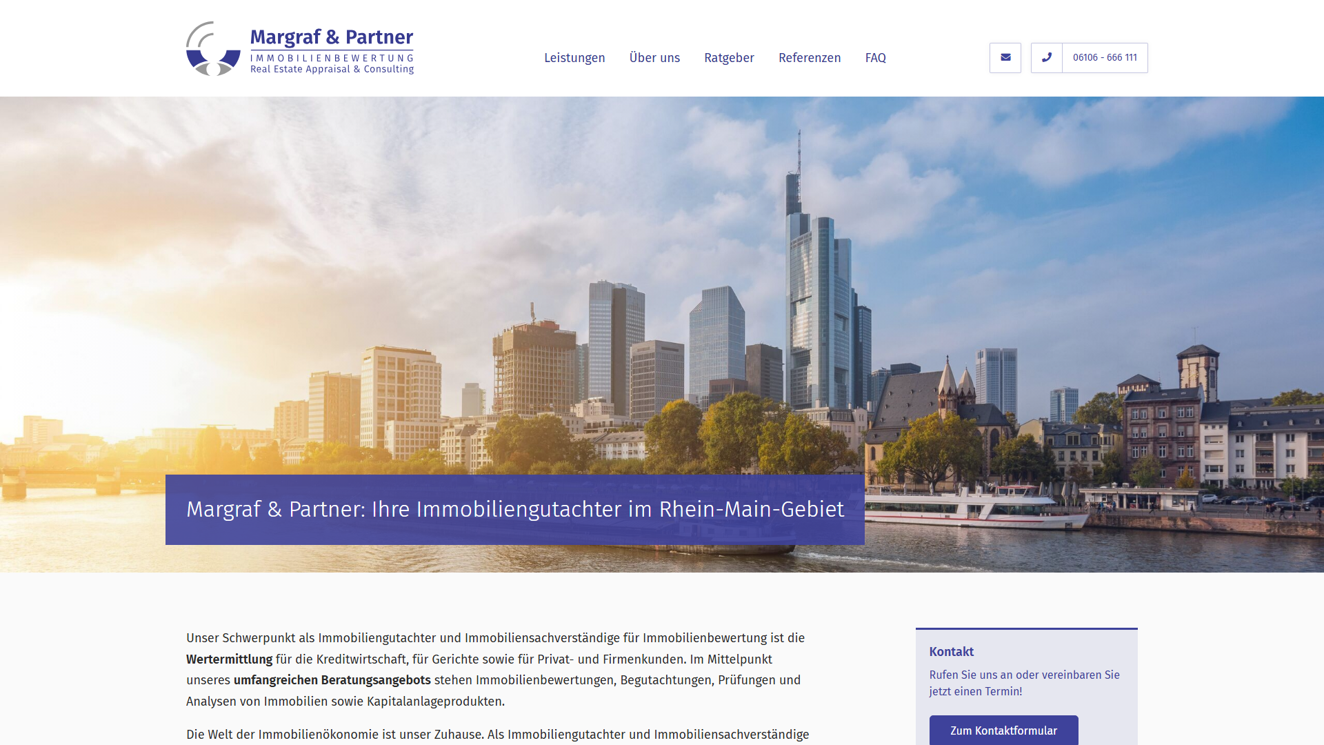 Margraf & Partner Immobilienbewertung Frankfurt am Main