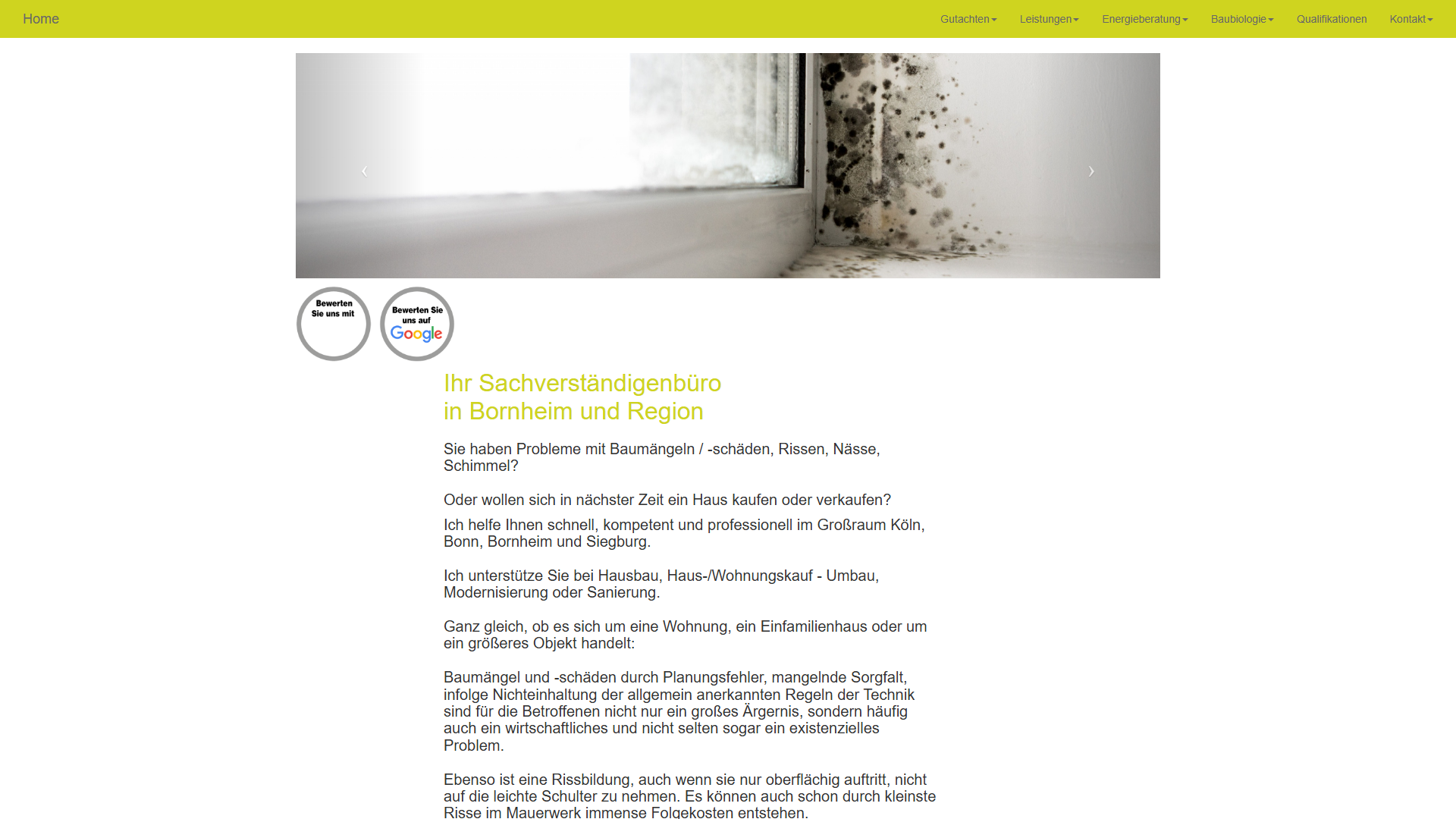 Bausachverständigenbüro Gißelbach Immobilienbewertung Bonn