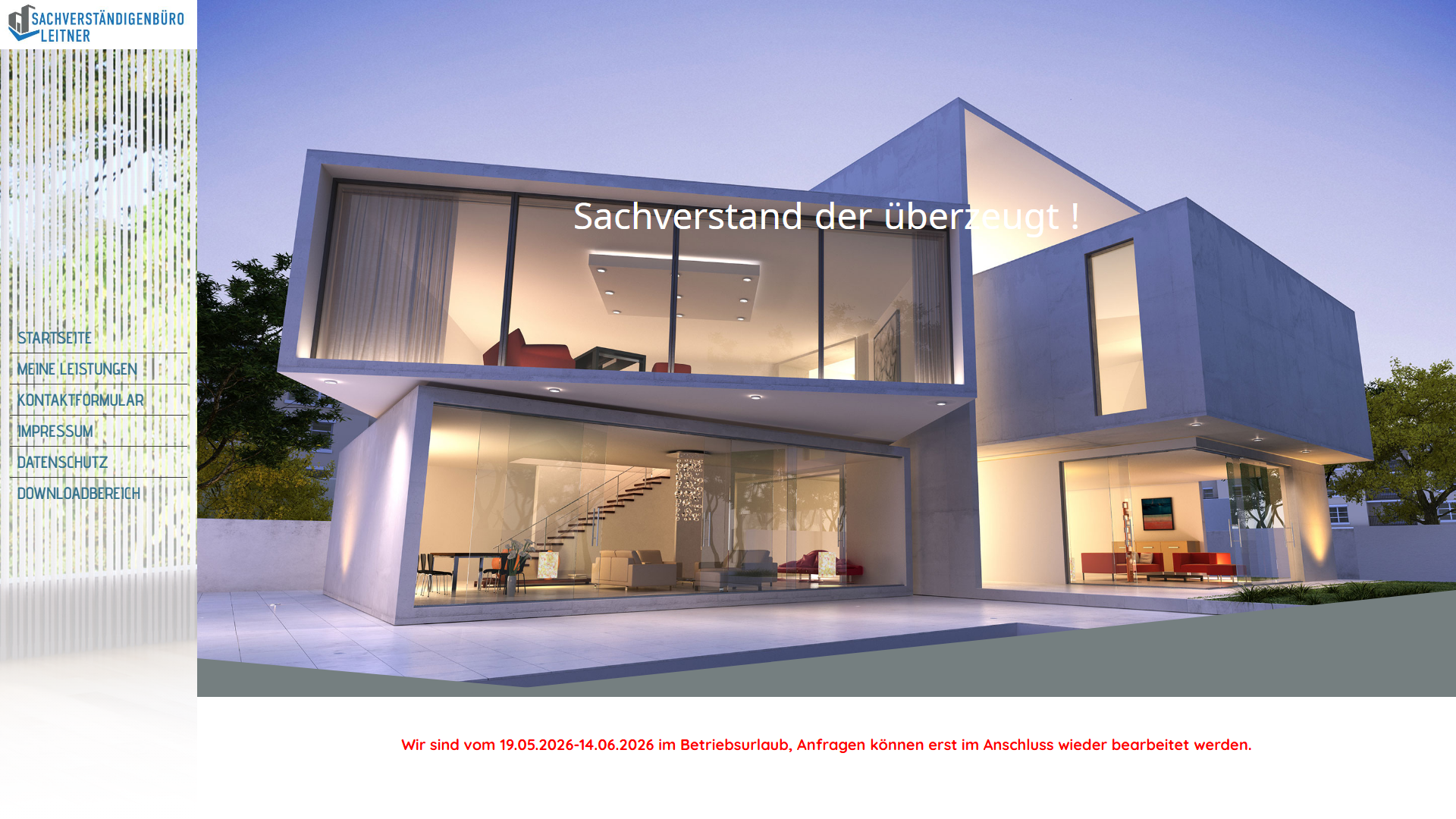 Andreas Leitner / Sachverständiger für Schäden an Gebäuden Immobiliengutachter Niedersachsen