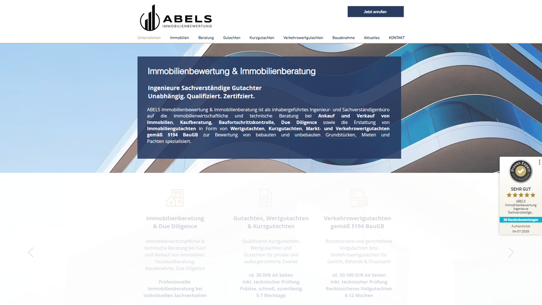 ABELS Immobilienbewertung & Beratung Immobilienbewertung Wiesbaden