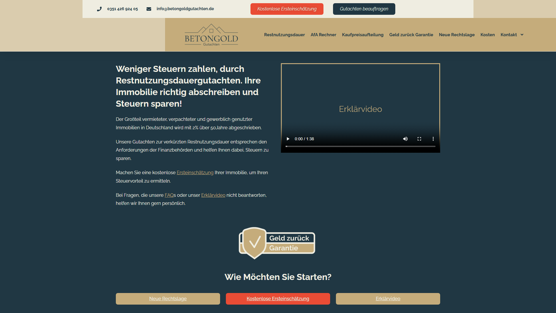 Betongold Gutachten GmbH Immobiliengutachter Dresden