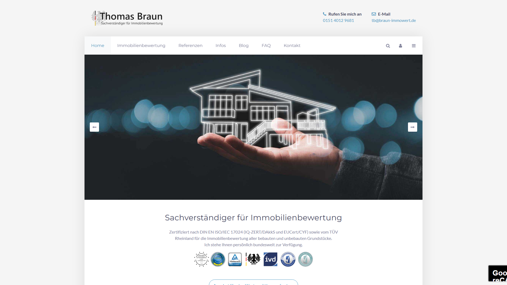 Thomas Braun Immobilienbewertung Immobilienbewertung Gelsenkirchen