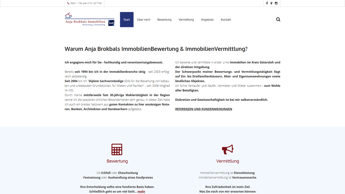 Anja Brokbals ImmobilienBewertung Immobilienbewertung Bielefeld