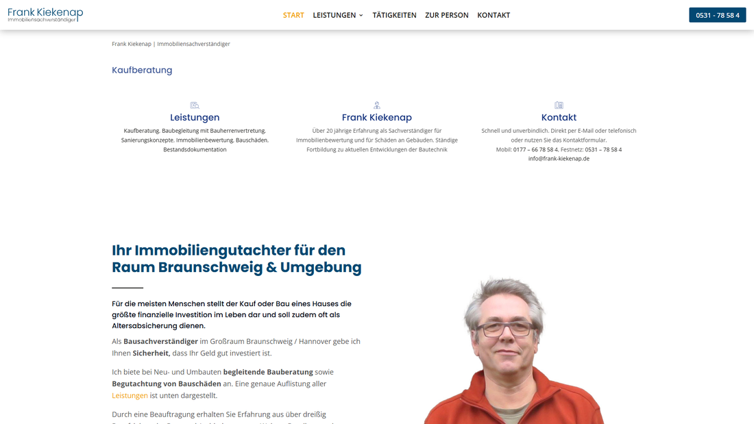 Frank Kiekenap Immobiliensachverständiger Immobilienbewertung Braunschweig