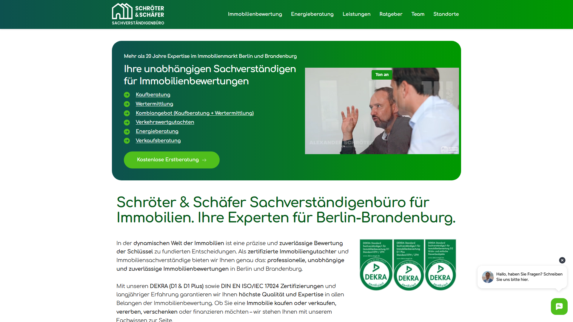 Schröter & Schäfer Sachverständigenbüro Immobiliengutachter Berlin