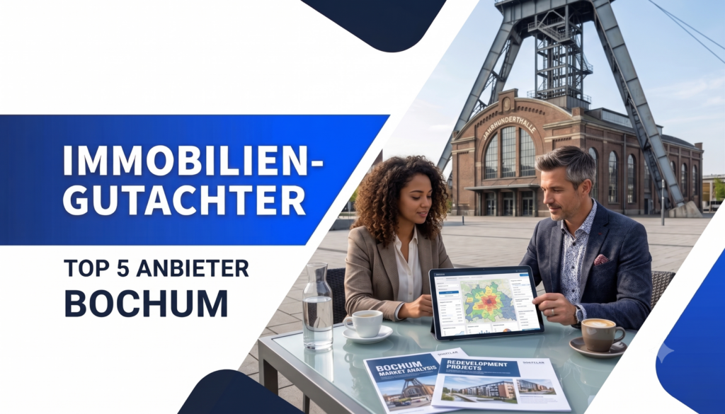 Immobiliengutachter Bochum: die besten Anbieter im Vergleich (GP Value)