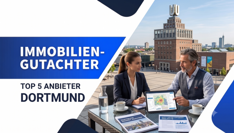 Immobiliengutachter Dortmund: die besten Anbieter im Vergleich (GP Value)