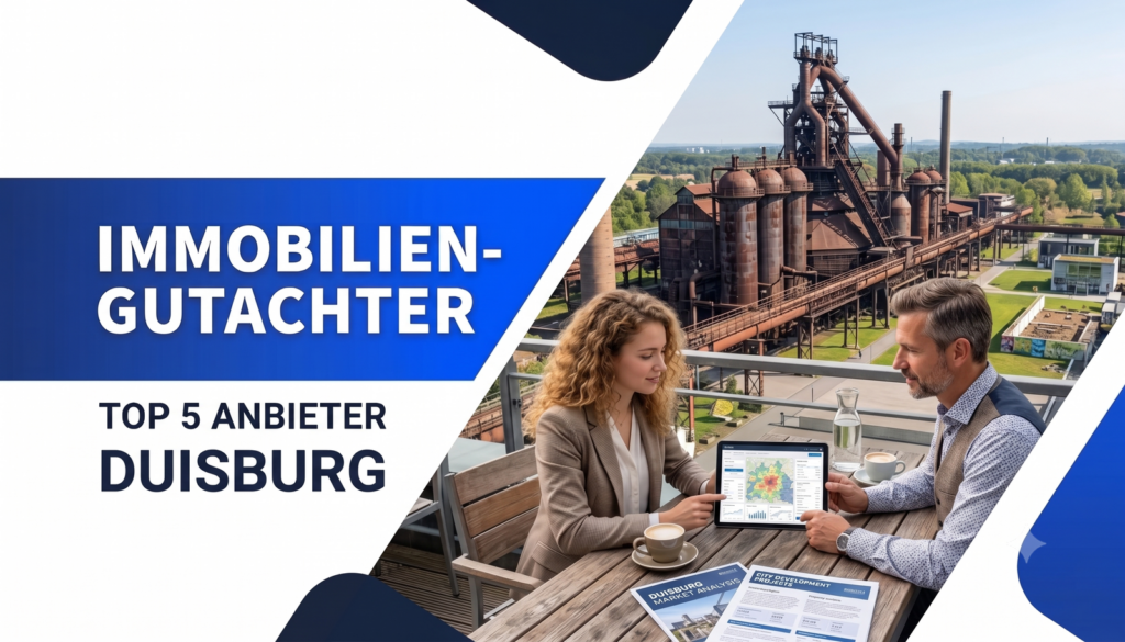 Immobiliengutachter Duisburg: die besten Anbieter im Vergleich (GP Value)