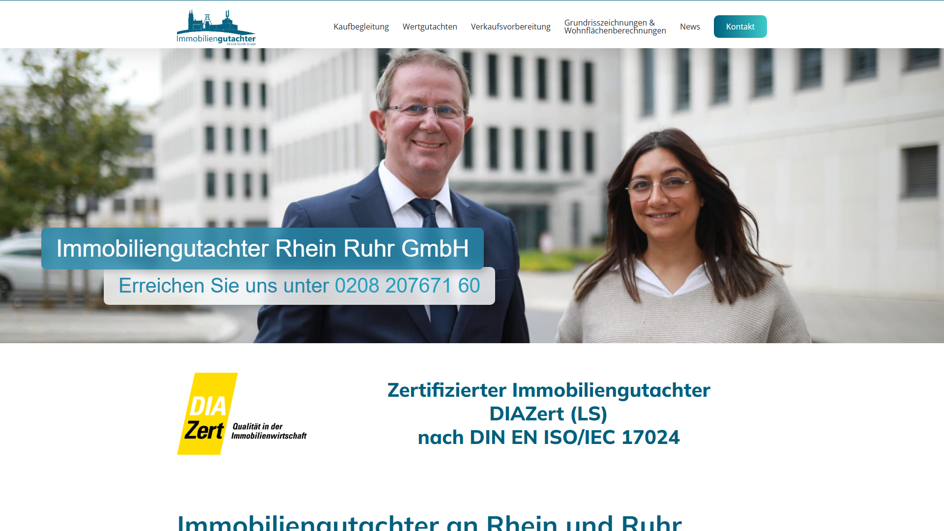 Immobiliengutachter Rhein-Ruhr Immobilienbewertung Duisburg