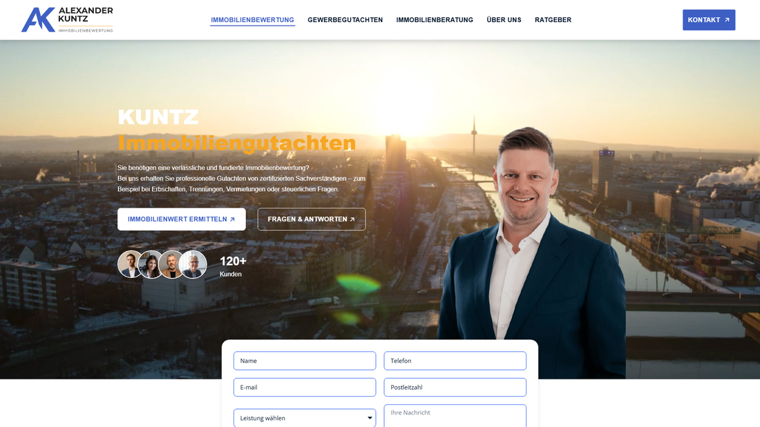 Immobiliengutachter Alexander Kuntz Immobilienbewertung Mannheim