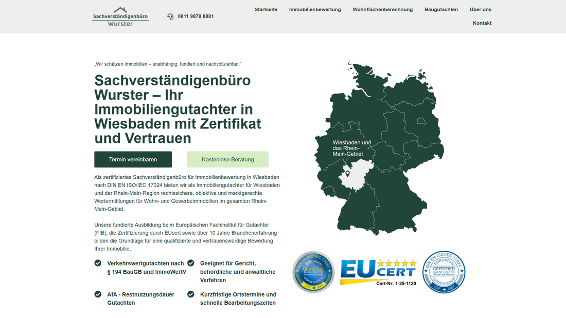 Sachverständigenbüro Wurster Immobilienbewertung Wiesbaden