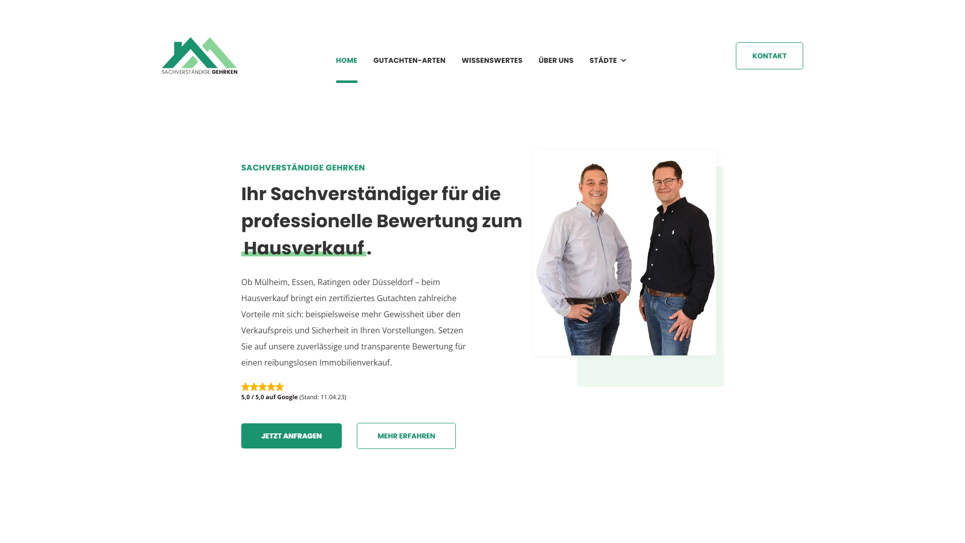 Sachverständigenbüro Gehrken Immobiliengutachter Duisburg
