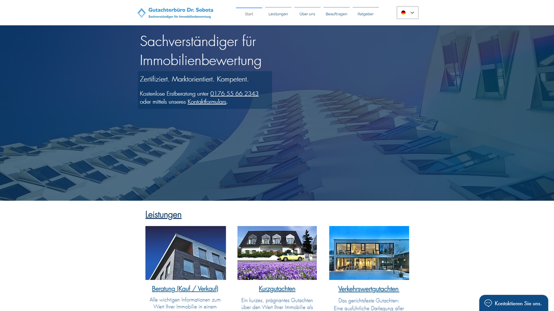 Gutachterbüro Dr. Sobota Immobilienbewertung Wuppertal